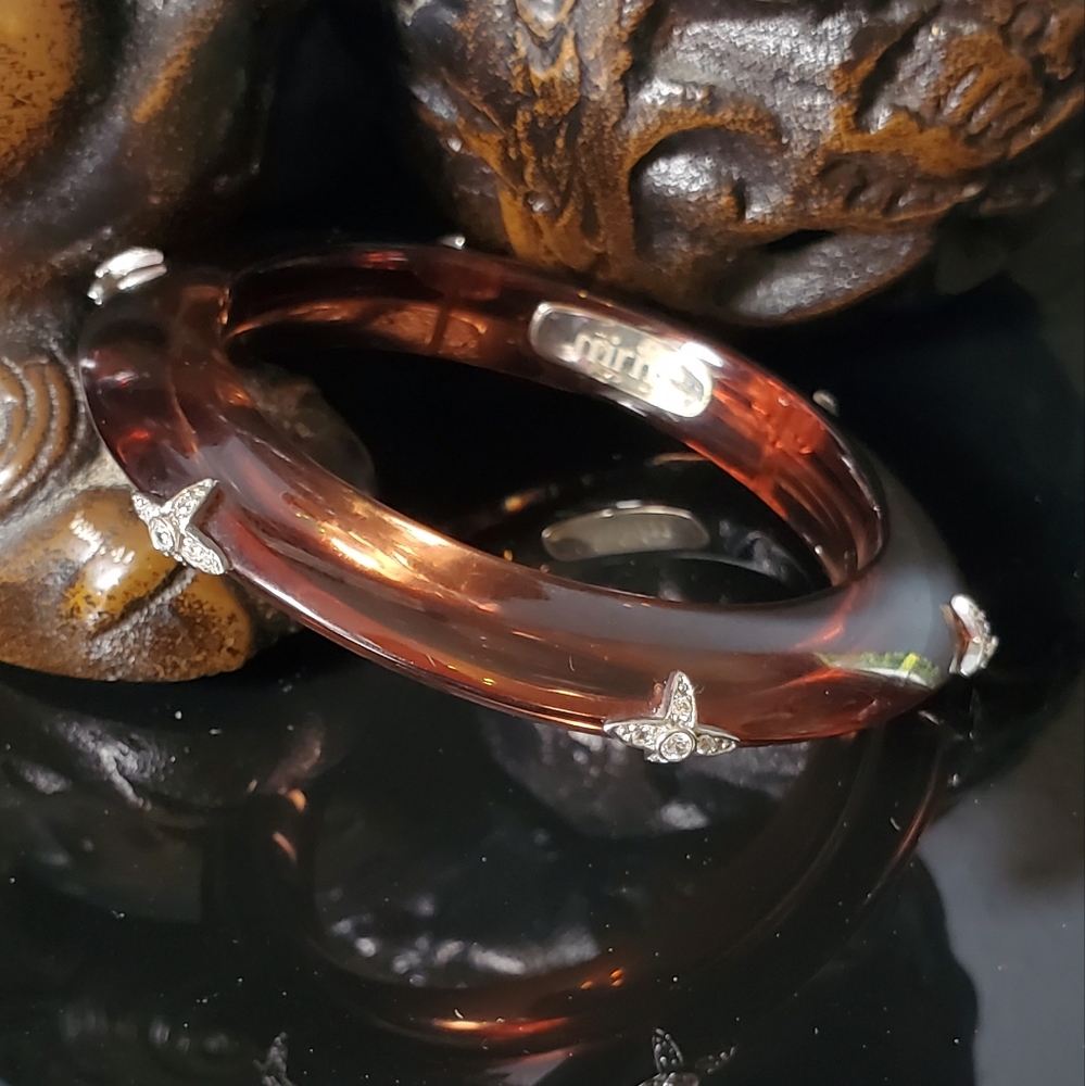 Miriam Salat Brown Bracelet with Silver Accents